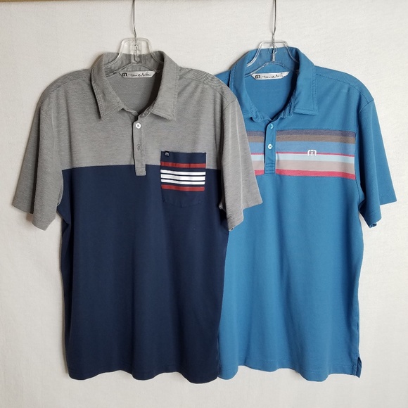 Travis Mathew Other - Lot of 2 Travis Mathew Mens Polo Golf Shirt Medium
